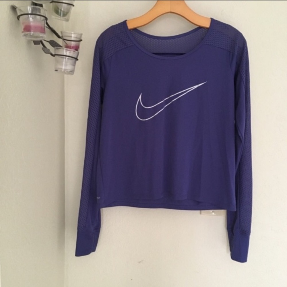 Nike Dry Fit long sleeve athletic top size M